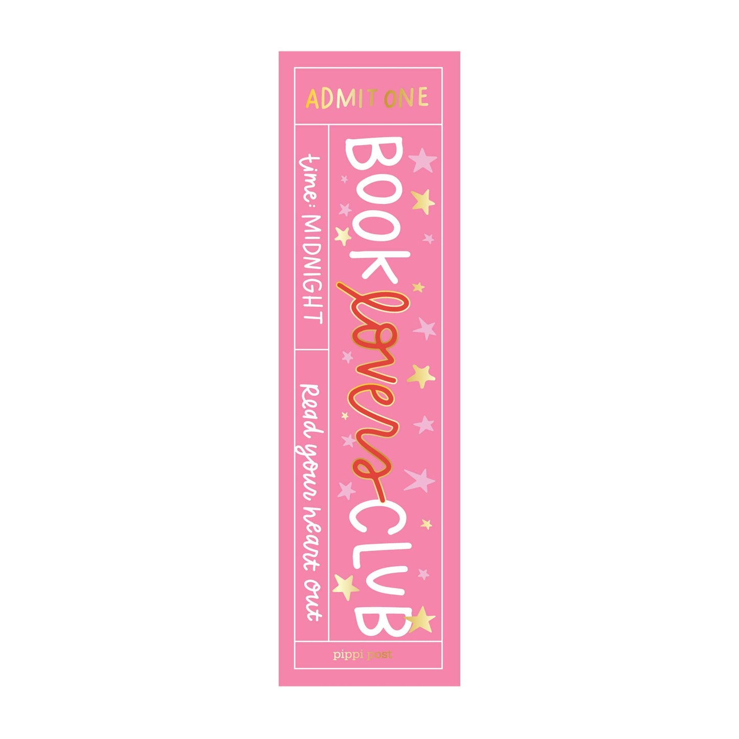 Book Lovers Club Bookmark - Gifts for Book Lovers - Gifts for Book Readers - Pippi Post