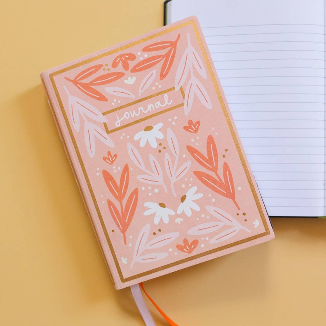Pink Book Daily Journal - Lined Notebook - Pippi Post