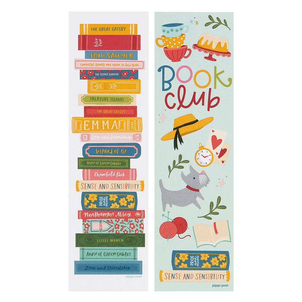 Book Club Bookmark  - Gifts for Book Lovers - Gifts for Book Readers - Pippi Post