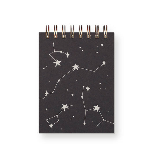 Constellations Mini Jotter Notebook - Pocket Notebooks - Astrological Gifts - Ruff House Print Shop