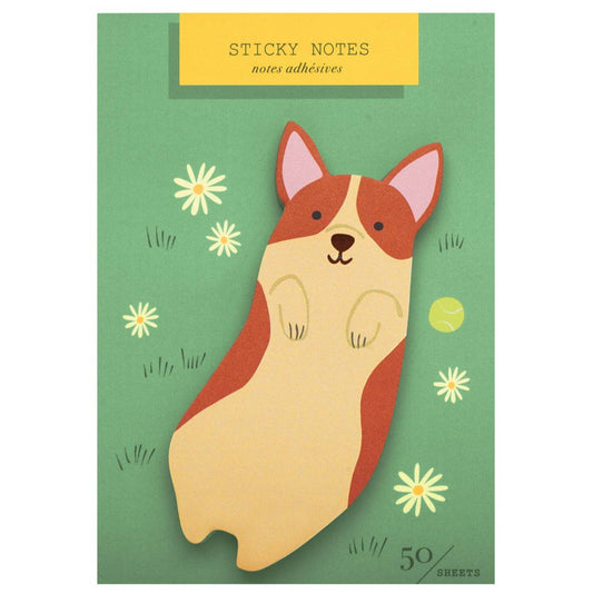 Corgi Dog Cute Sticky Notes Stickers - Girl of All Work