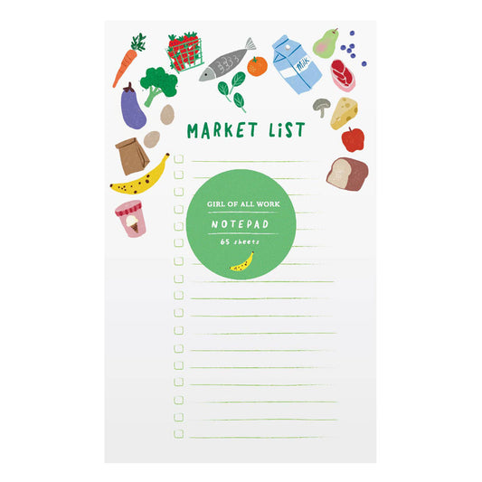 Grocery List Notepad - Note Pads - Girl of All Work