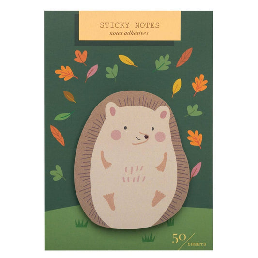 Hedgehog Cute Sticky Notes Stickers - Girl of All Work