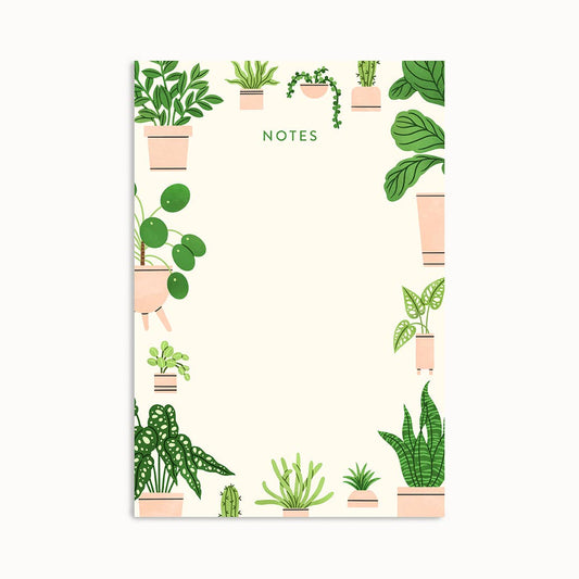 House Plants Memo Notepad - Linden Paper Co.