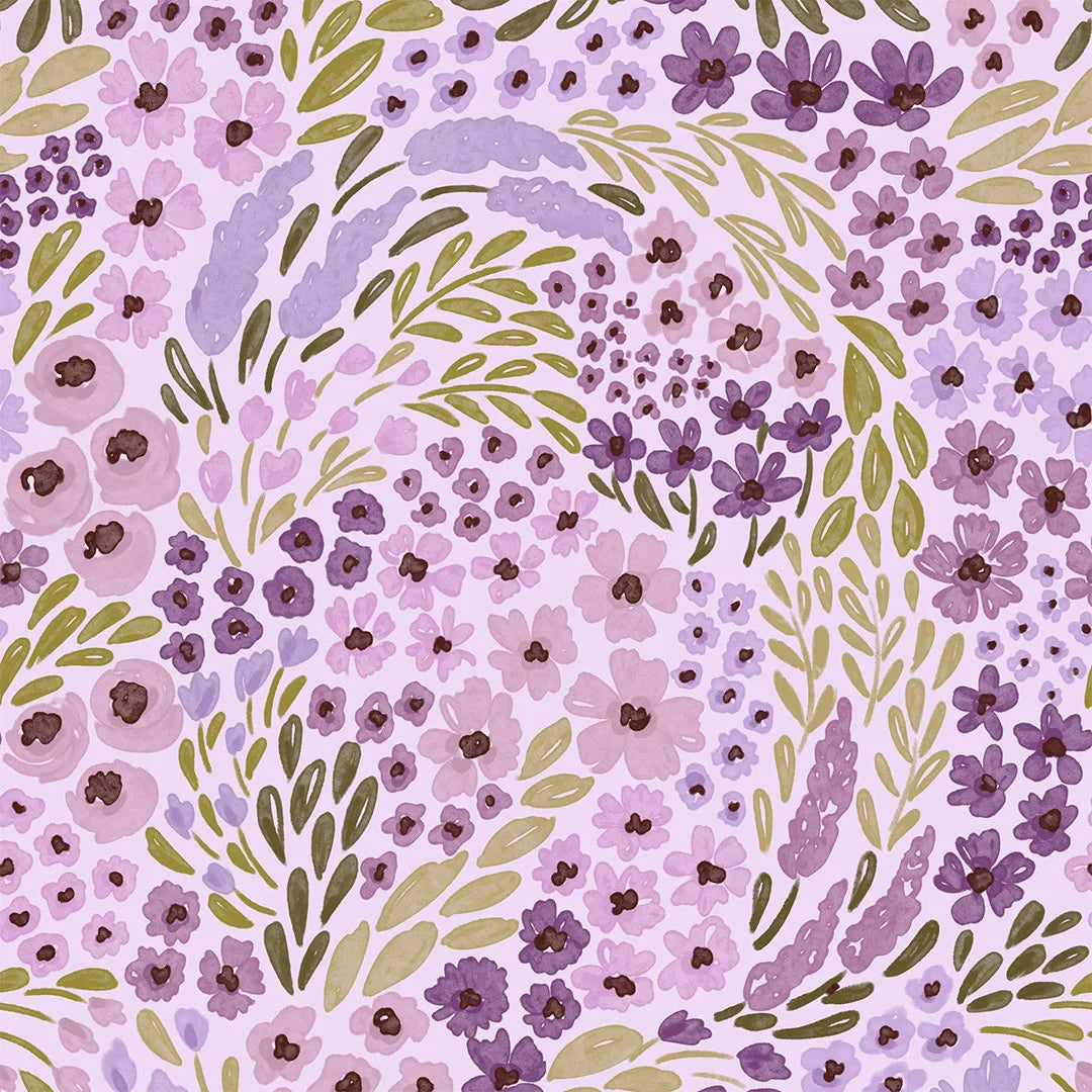 Lilac Floral Elyse Breanne Design