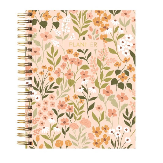 Mill and Meadow Undated Annual Planner Book - Monthly Scheduler Calendar - Elyse Breanne Design