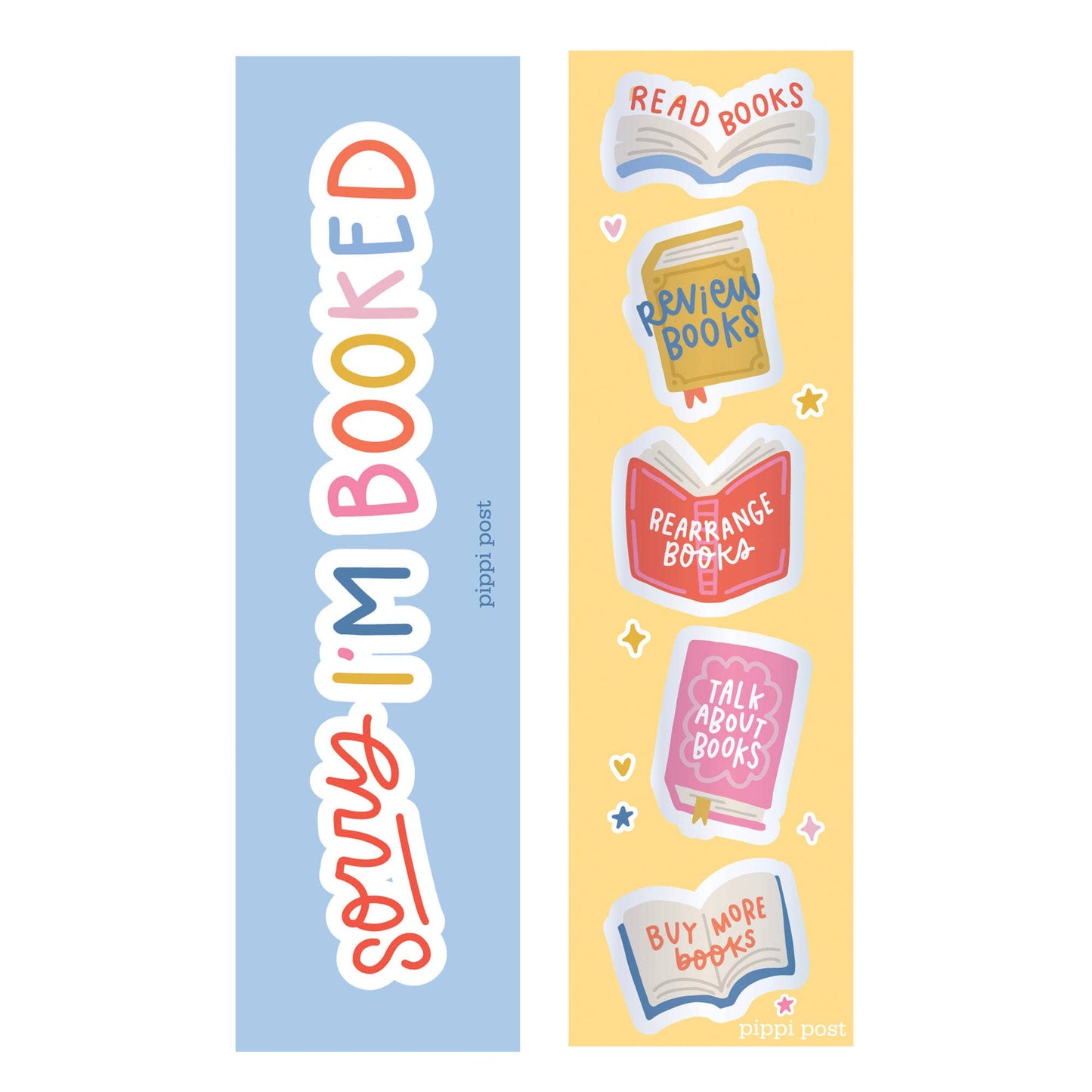 Sorry I'm Booked Bookmark - Gifts for Book Lovers - Gifts for Book Readers - Pippi Post