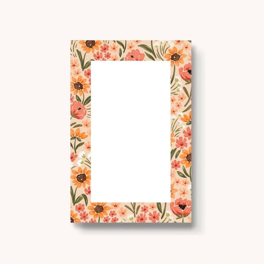 Sunny Poppies Notepad - Noting Pad Note Pads - Elyse Breanne Design